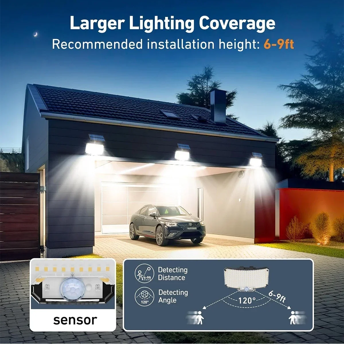 Lampu Luar Ruangan Tenaga Sury - Outdoor Lighting Waterproof ulasan dan harga
