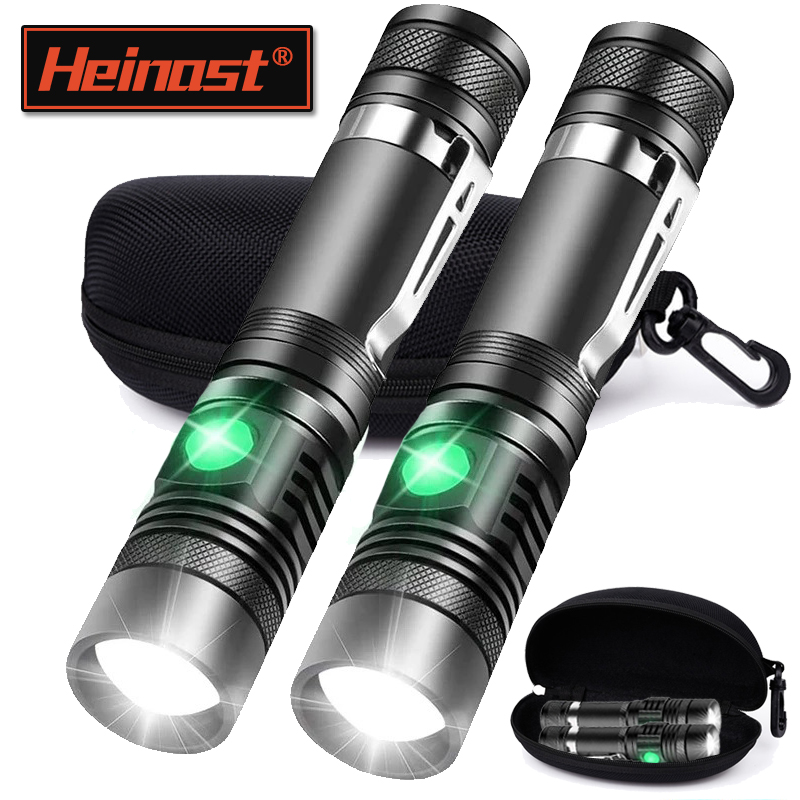Senter Tangan T6 Isi Ulang Men - Outdoor Lighting Black ulasan dan harga