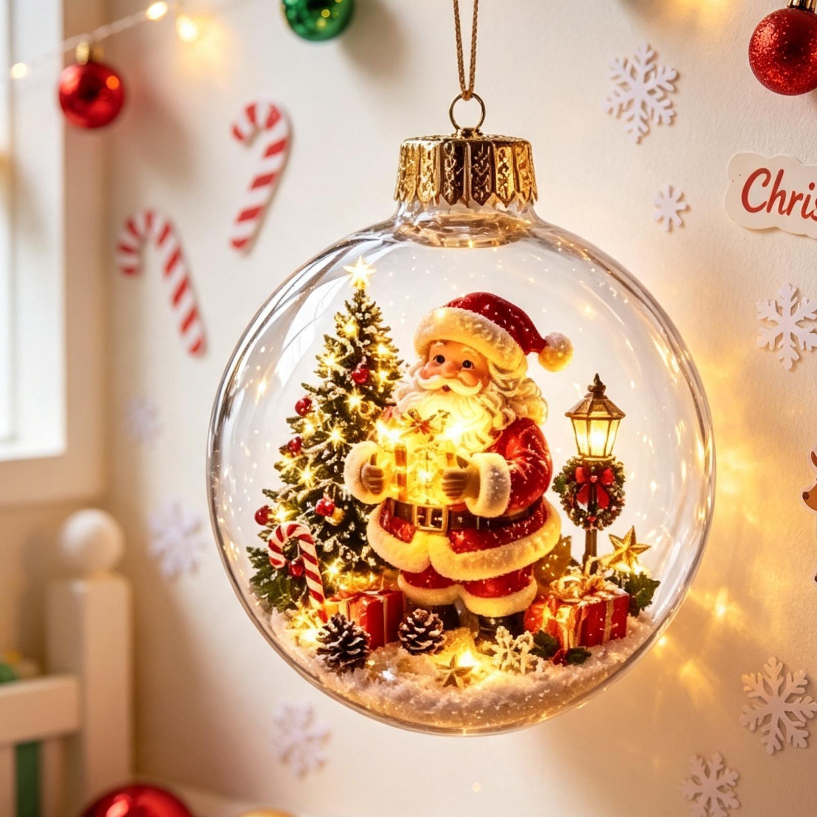 Ornamen Diorama Natal yang Ber - Outdoor Lighting Effects ulasan dan harga