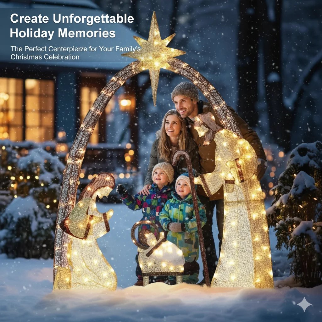Dekorasi Natal Luar Ruangan 5. - Outdoor Lighting Effects ulasan dan harga