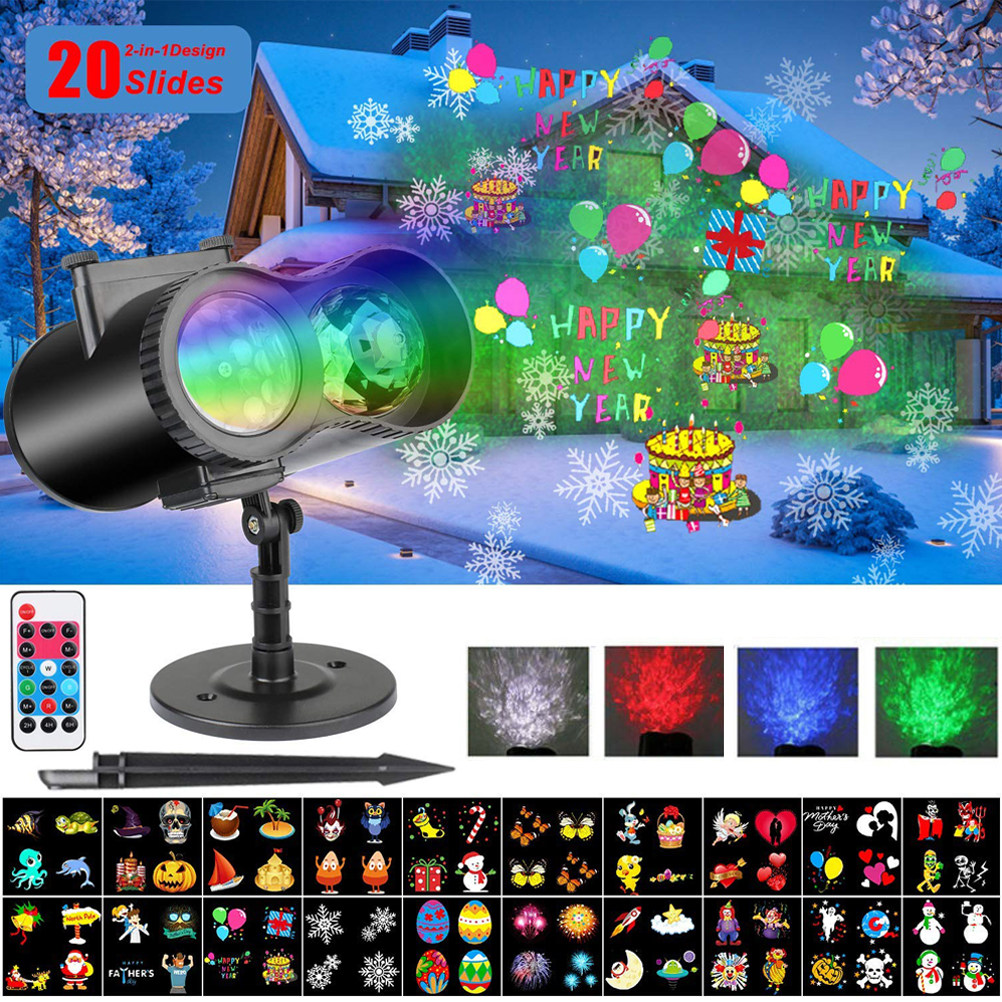 Lampu Proyektor Natal LED yang - Outdoor Lighting Uk ulasan dan harga