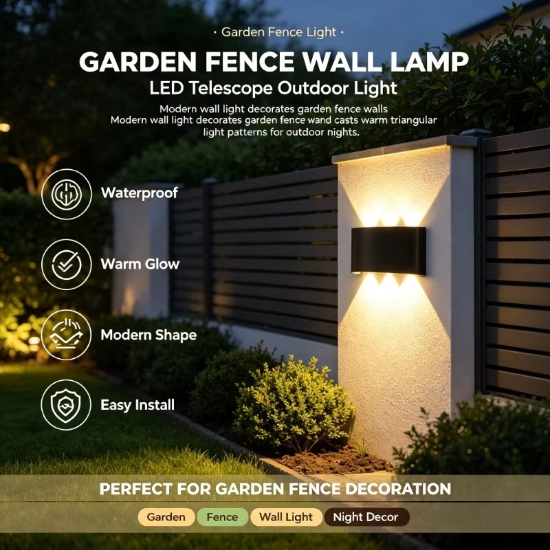 Lampu Dinding Teleskop LED unt - Outdoor Lighting Waterproof ulasan dan harga