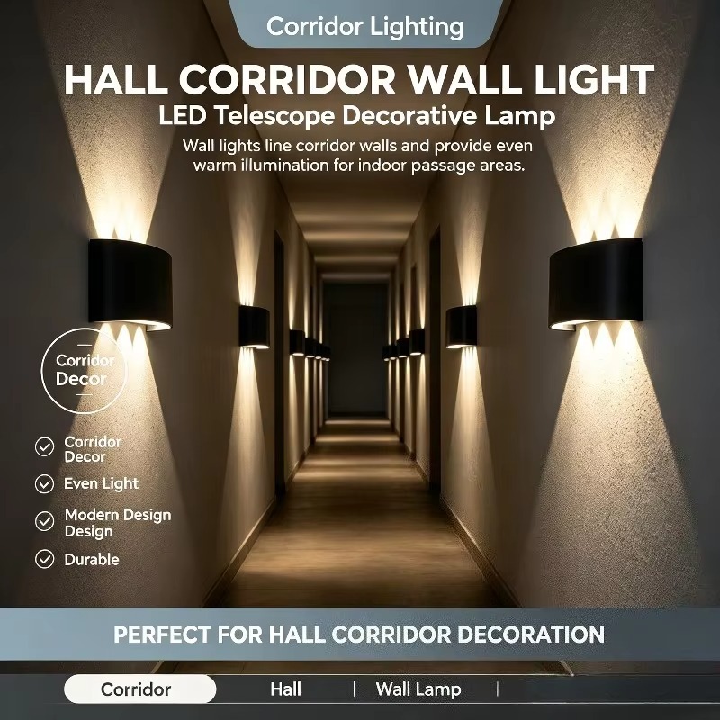 Lampu Dinding Teleskop LED unt - Outdoor Lighting Waterproof ulasan dan harga