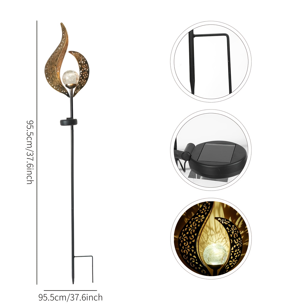Lampu Hias Taman Tenaga Surya  - Outdoor Lighting Pathway ulasan dan harga