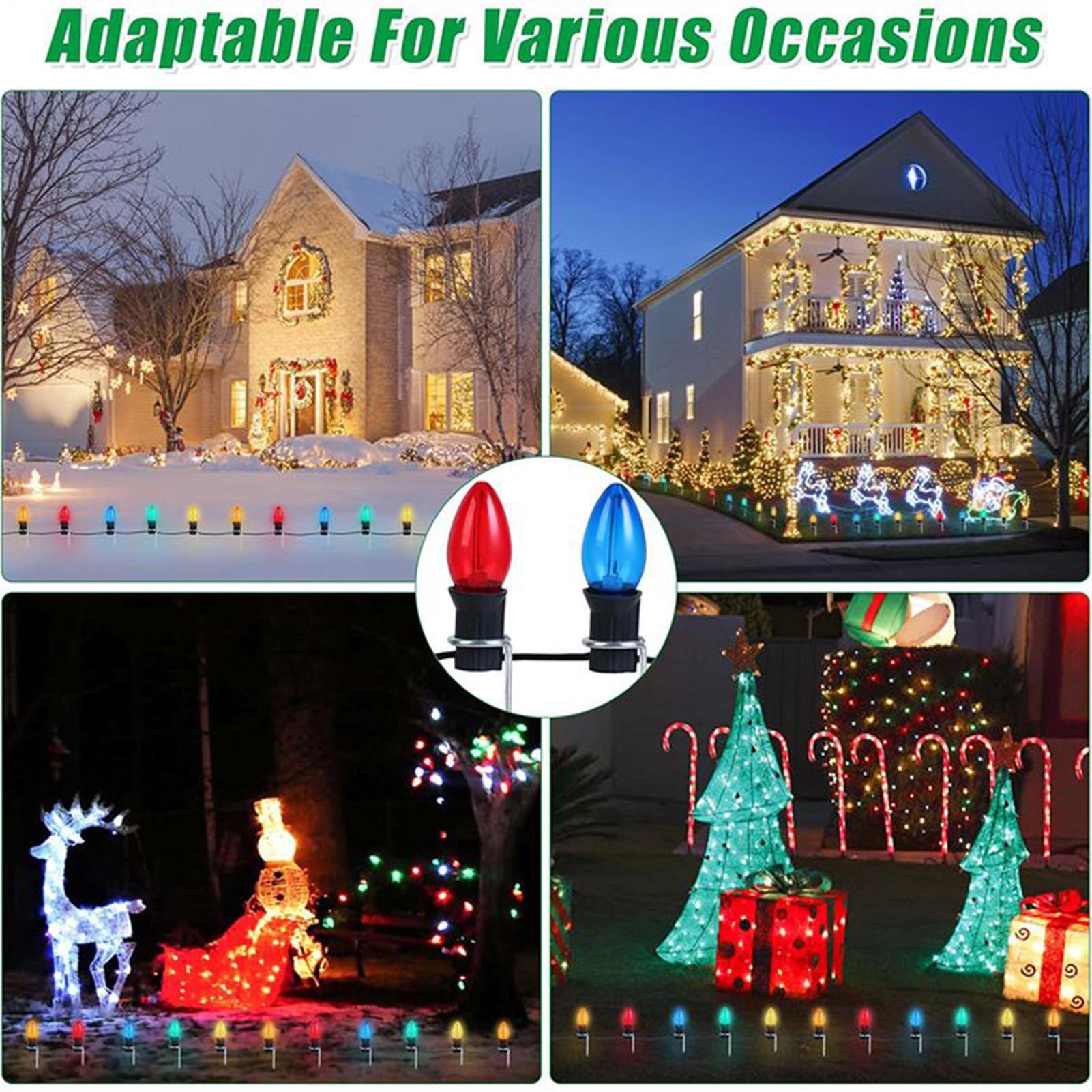 Lampu Natal Tiang Tanam 12-Inc - Outdoor Lighting Pathway ulasan dan harga