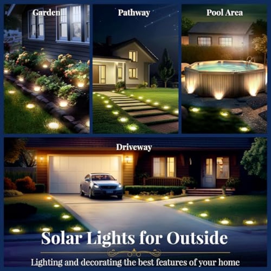 Lampu Taman Tenaga Surya Lampu - Outdoor Lighting And Landscape ulasan dan harga